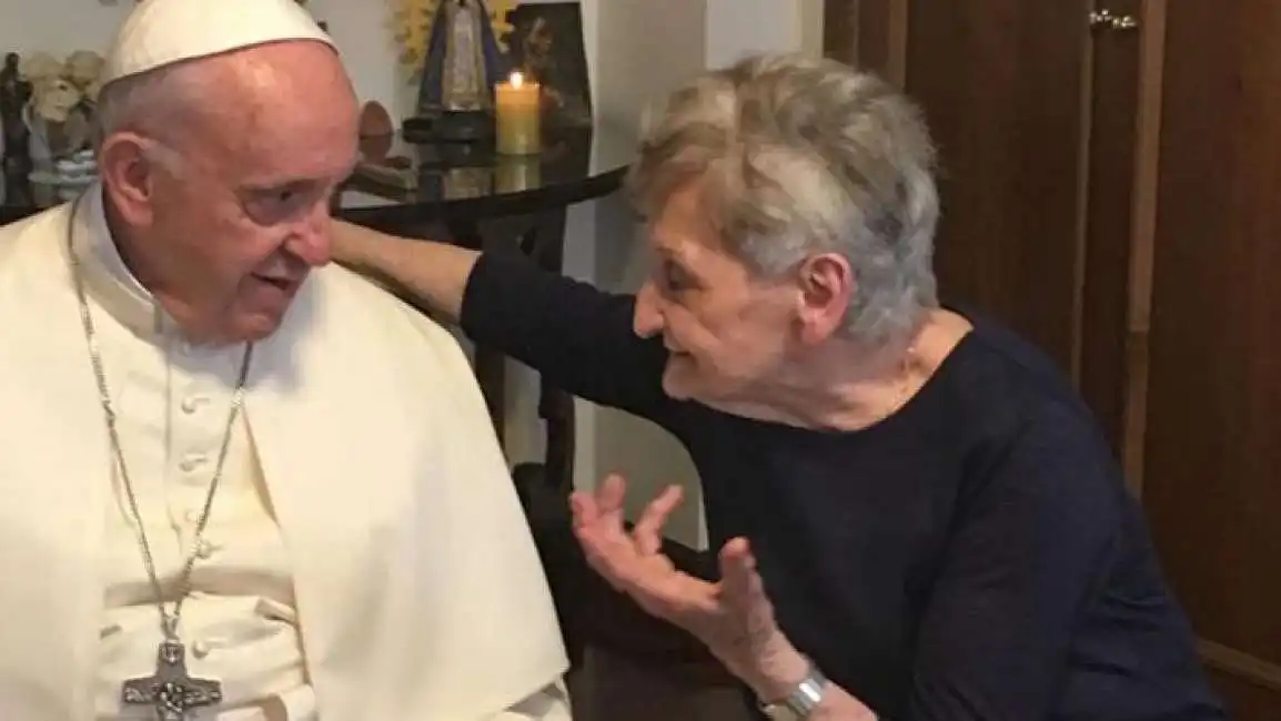 carla rabezzana la cugina di papa francesco