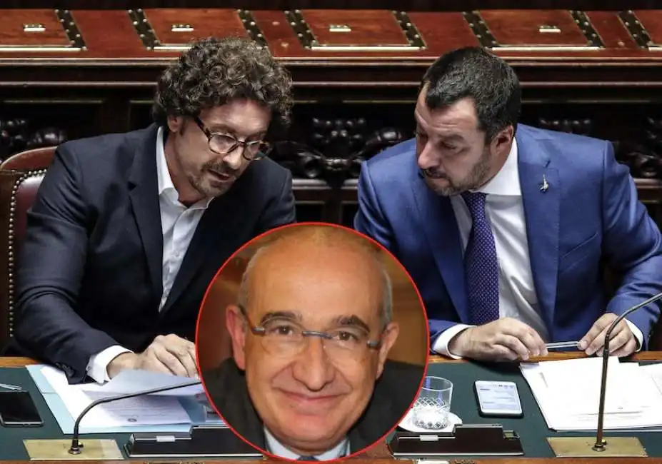 danilo toninelli alfredo storto matteo salvini 