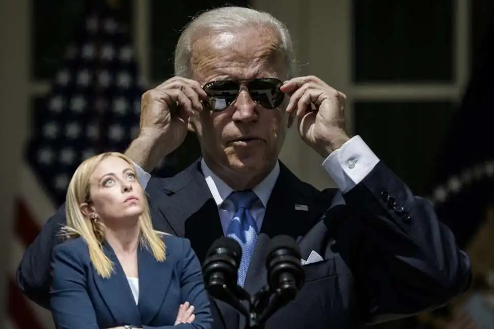 giorgia meloni joe biden 