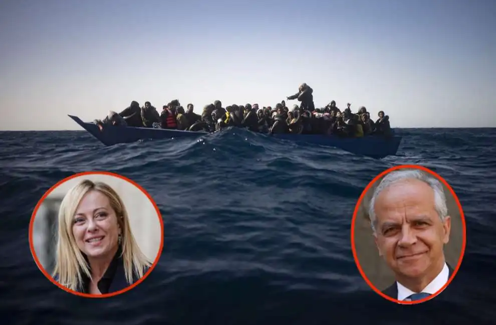 giorgia meloni matteo piantedosi migranti