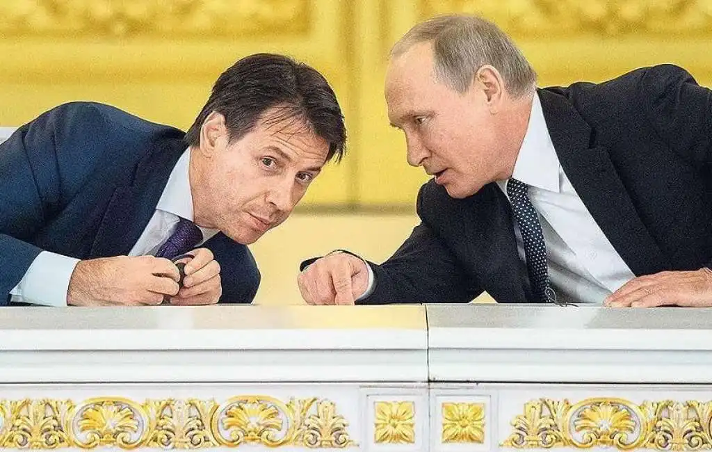 giuseppe conte vladimir putin