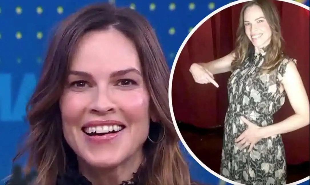 hilary swank gravidanza