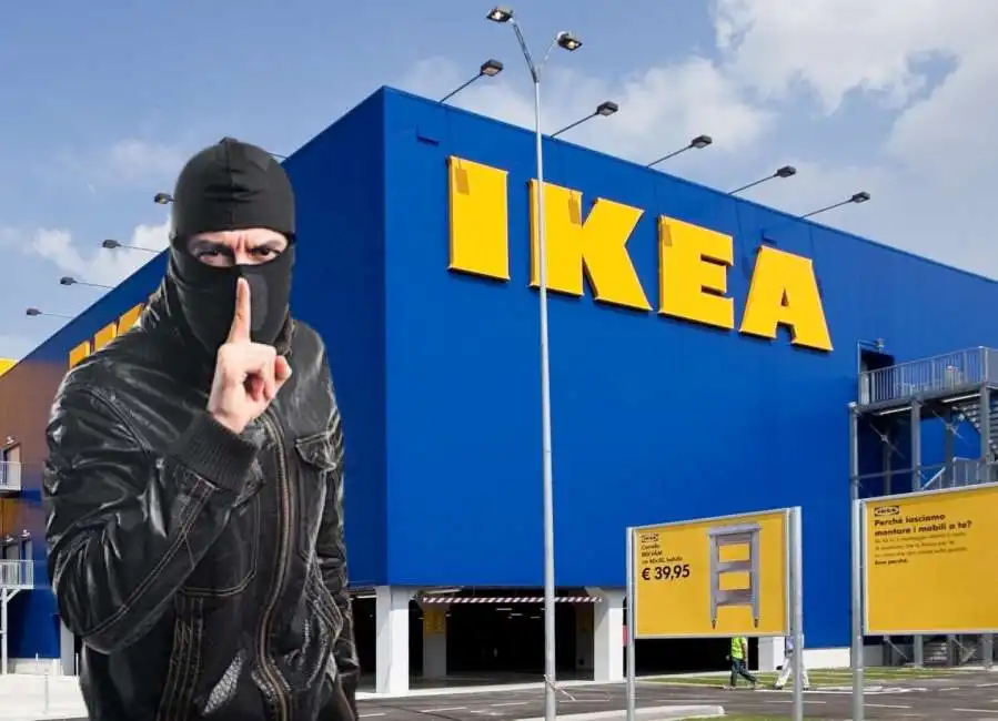 ikea ladro ladri