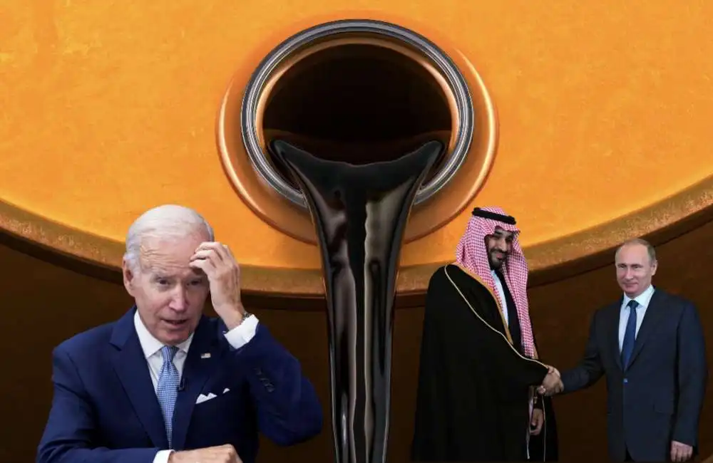 joe biden vladimir putin mohammed bin salman petrolio 