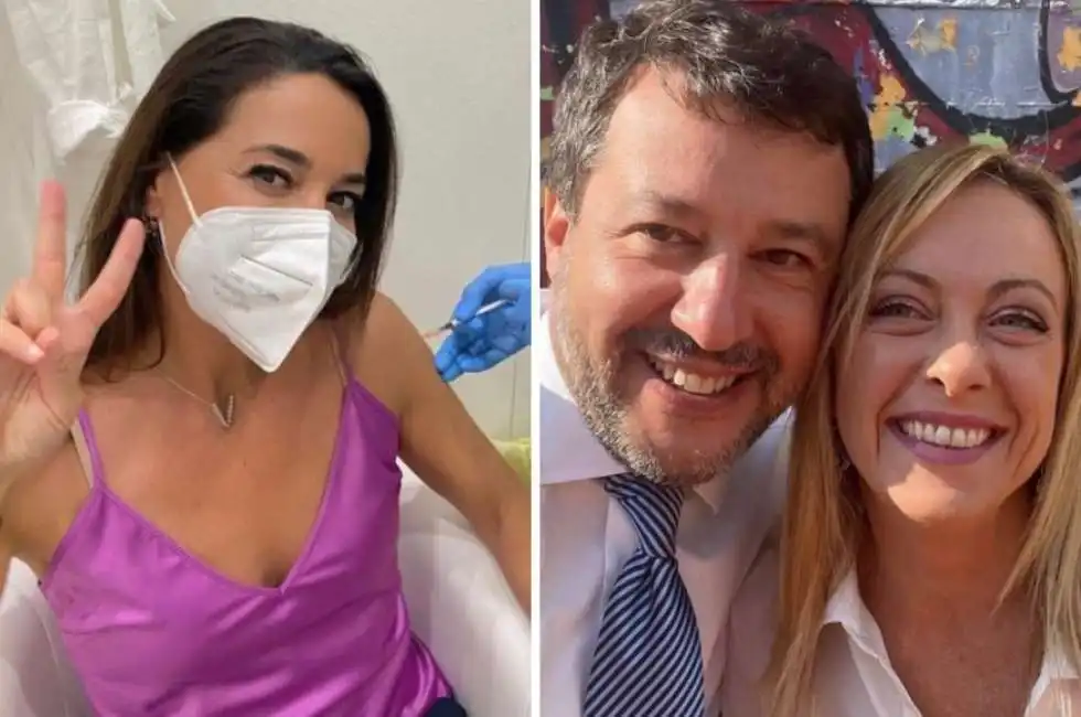 licia ronzulli matteo salvini giorgia meloni 