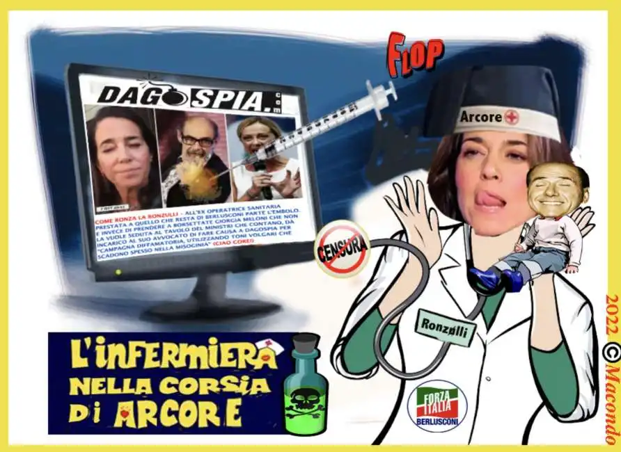 licia ronzulli roberto dagostino dagospia silvio berlusconi 