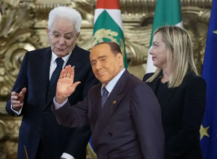 mattarella berlusconi meloni