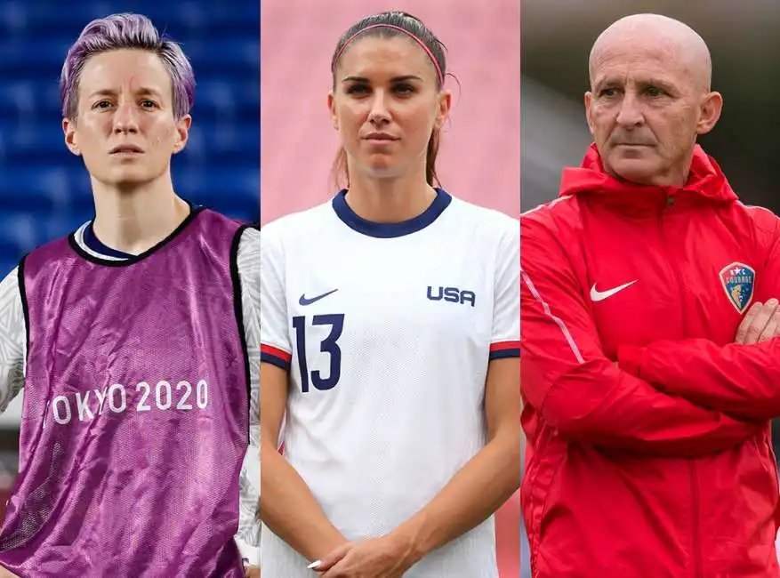 megan rapinoe alex morgan paul riley