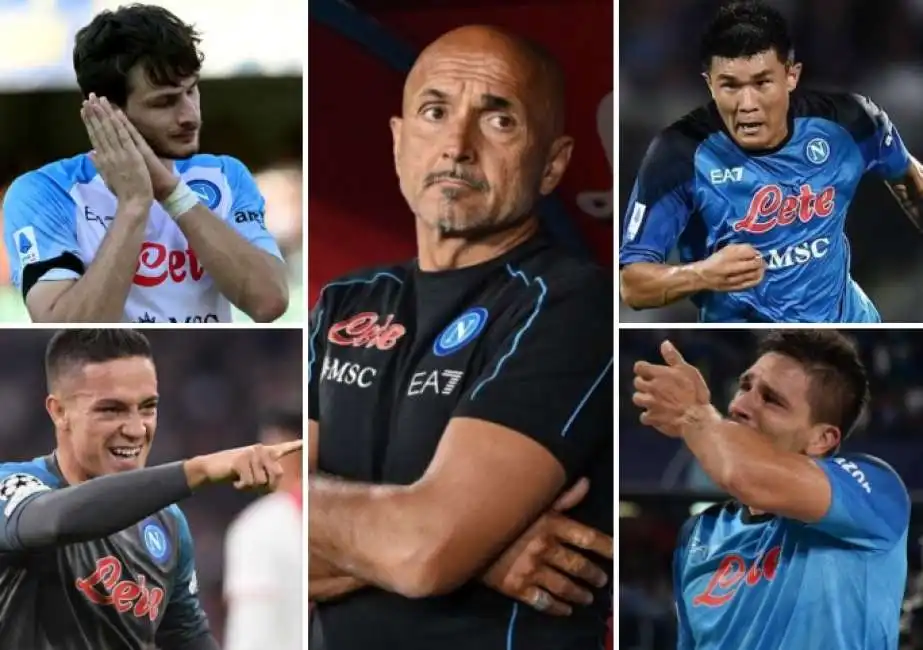 napoli spalletti kvaratskhelia kim min jae raspadori simeone