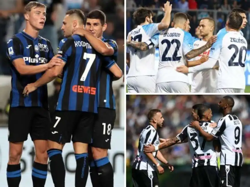 napoli udinese atalanta 