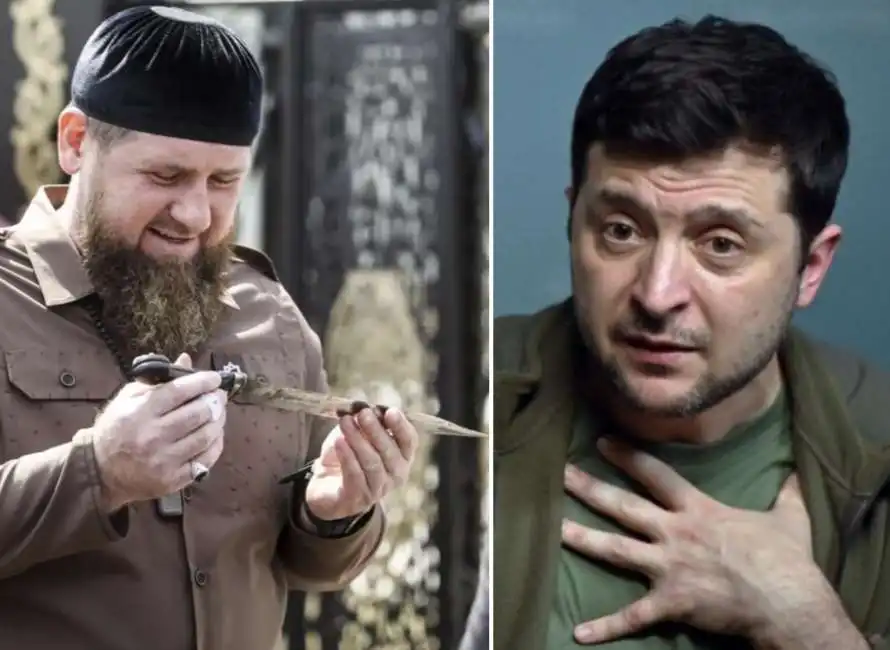 ramzan kadyrov volodymyr zelensky 