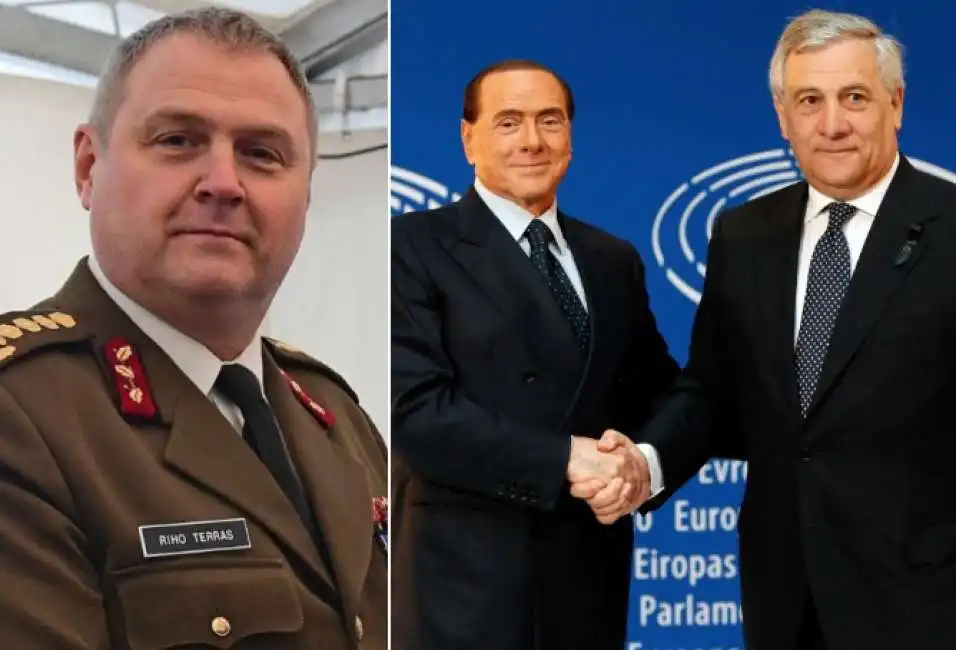 riho terras silvio berlusconi antonio tajani 