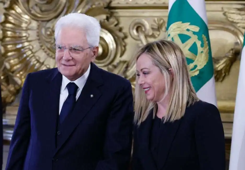 sergio mattarella giorgia meloni 