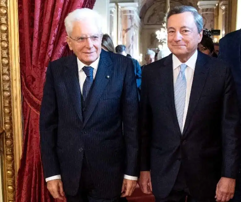 sergio mattarella mario draghi 