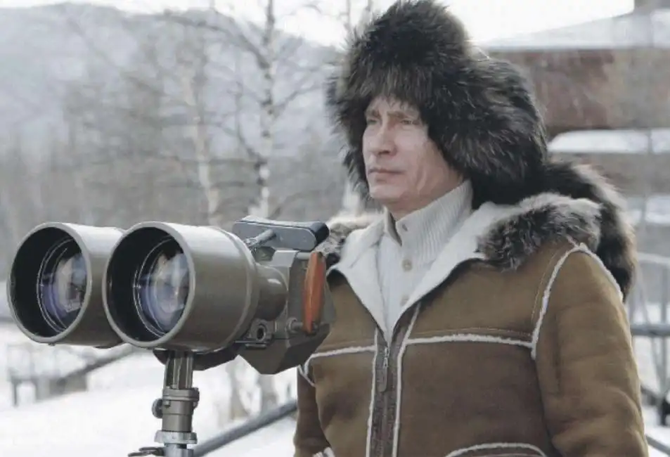 vladimir putin in siberia 