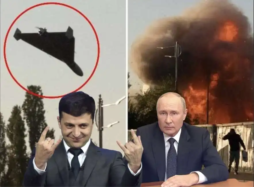 zelensky putin ucraina guerra in kiev 