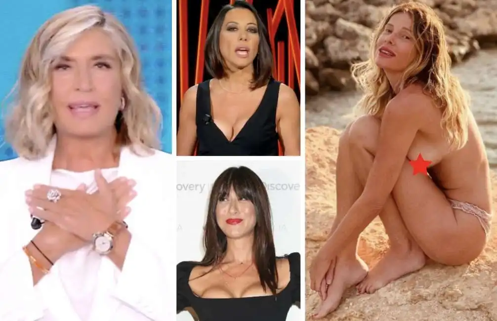 2023candela myrta merlino alessia marcuzzi nunzia de girolamo virginia raffaele 