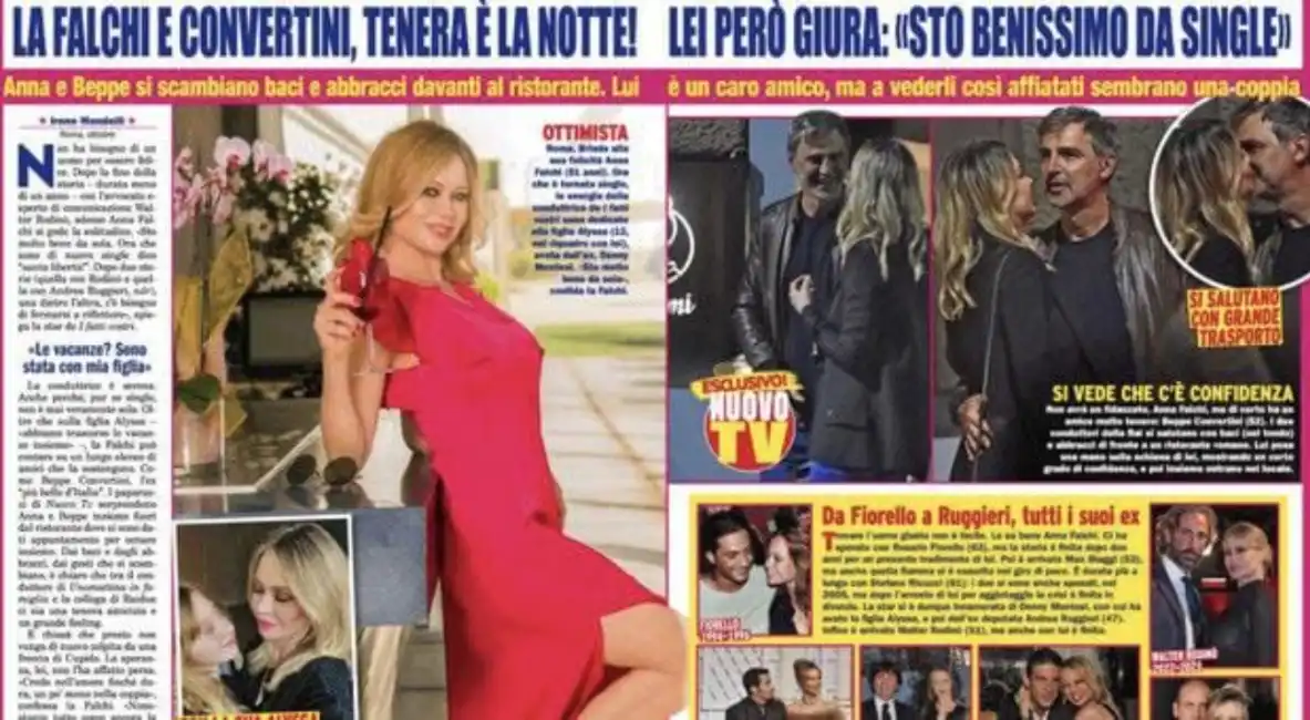 anna falchi beppe convertini nuovo tv