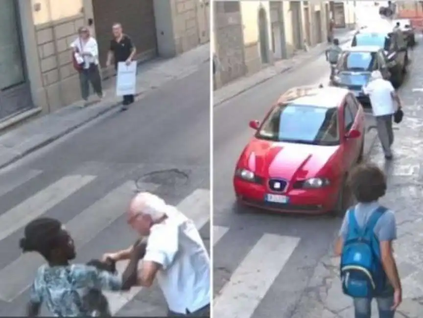 anziano aggredito a firenze