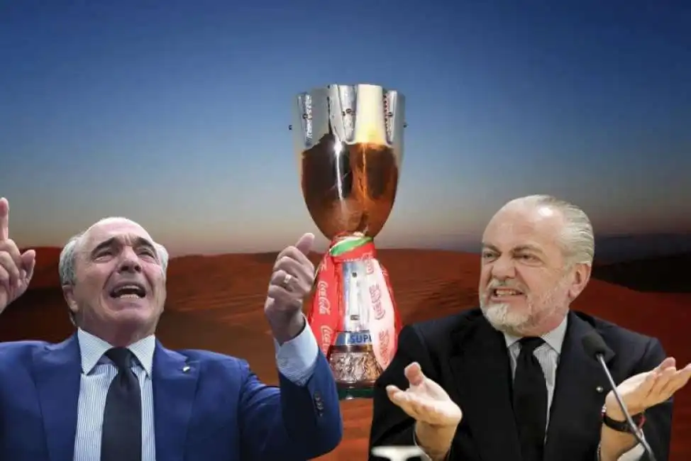 aurelio de laurentiis rocco commisso supercoppa 