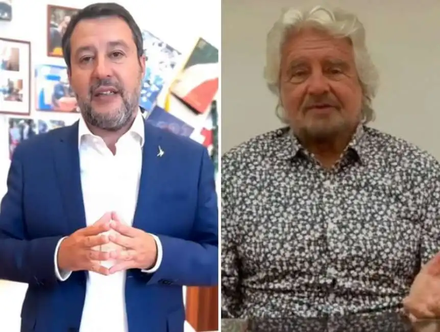 avatar matteo salvini beppe grillo intelligenza artificiale 