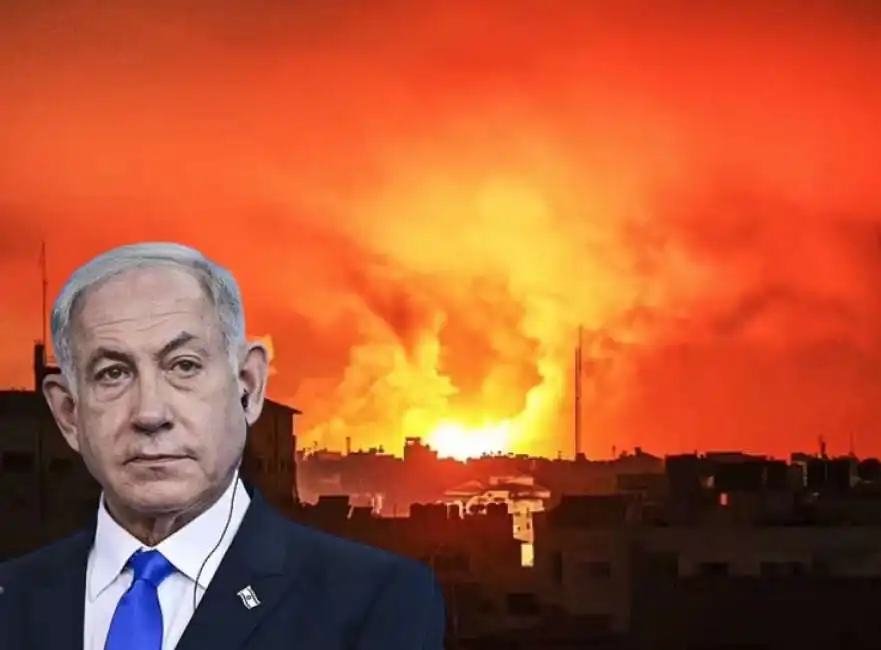 benjamin netanyahu israele gaza 