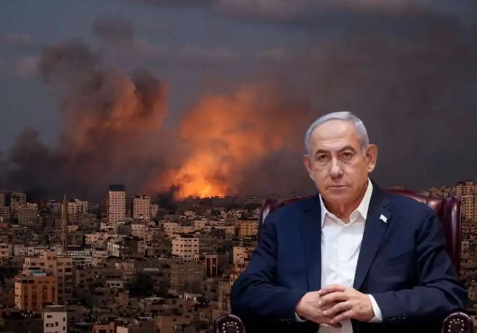 benjamin netanyahu israele gaza 