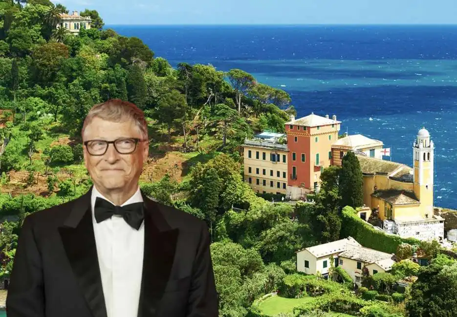 bill gates villa san giorgio portofino castello 