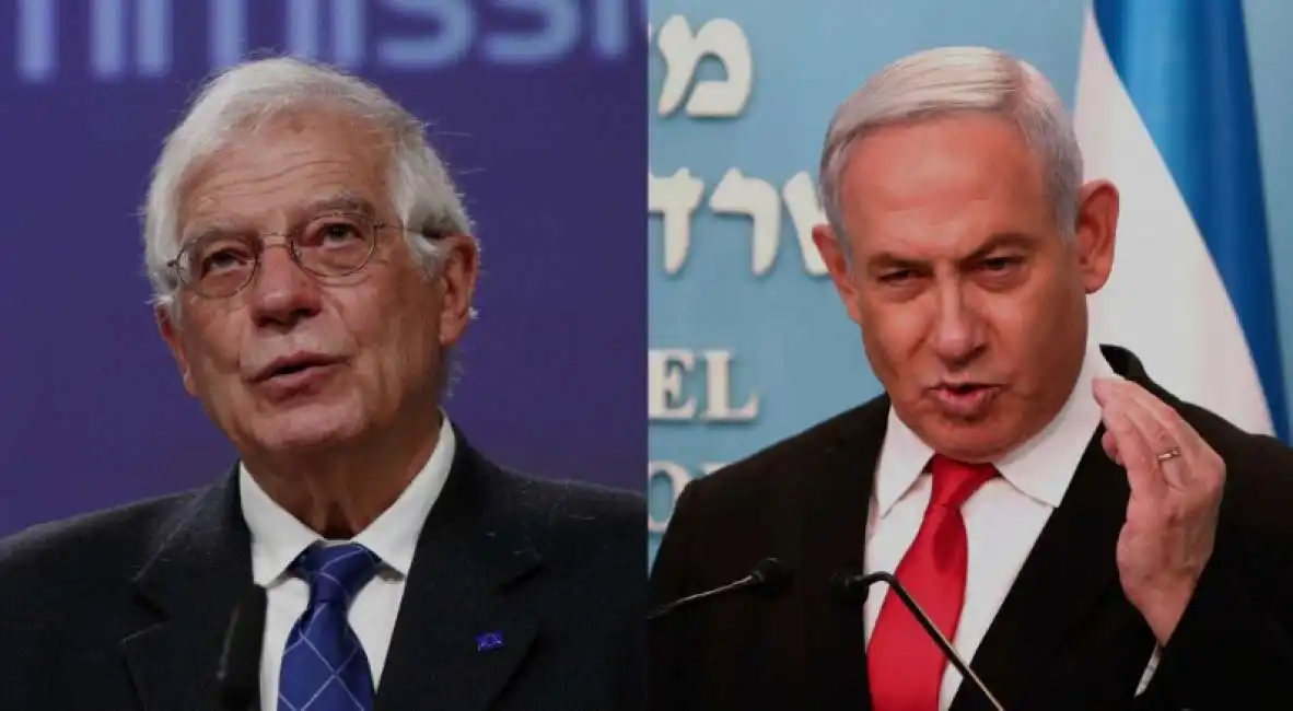 borrell netanyahu