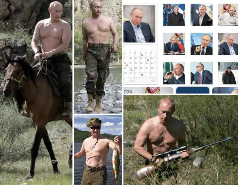 calendario vladimir putin 