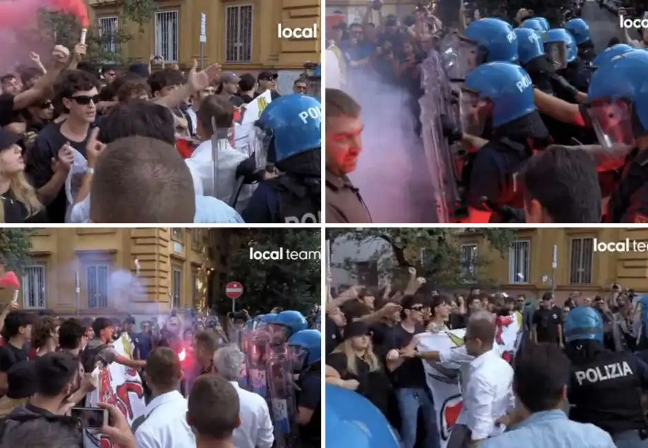 corteo pro palestina roma 