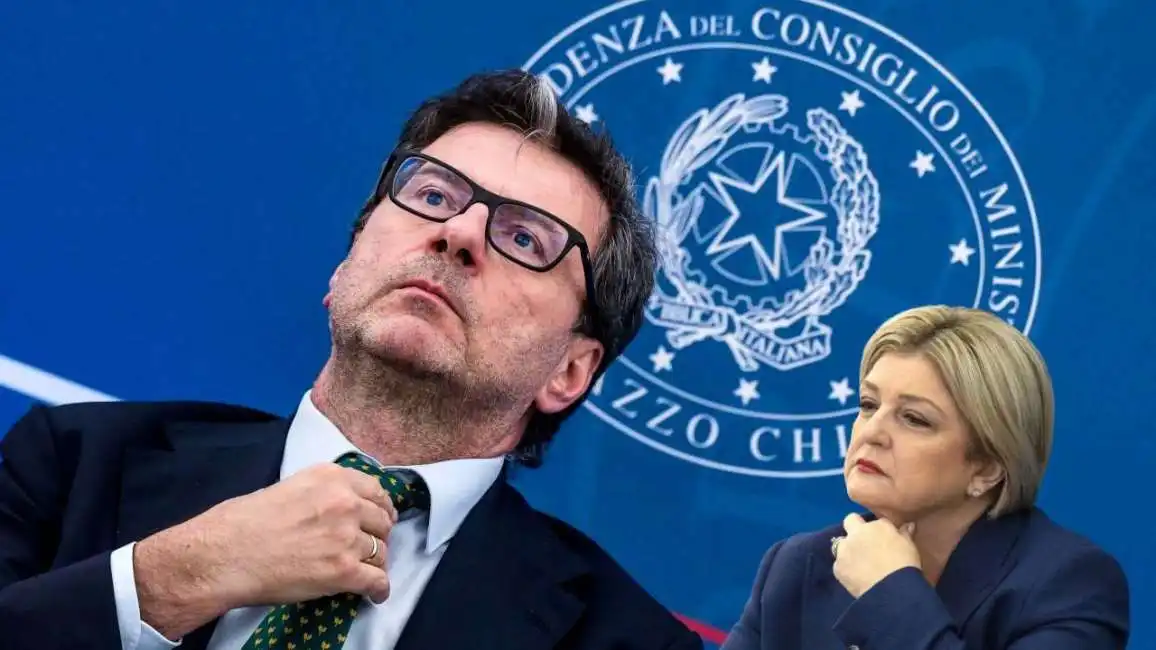 giancarlo giorgetti marina elvira calderone