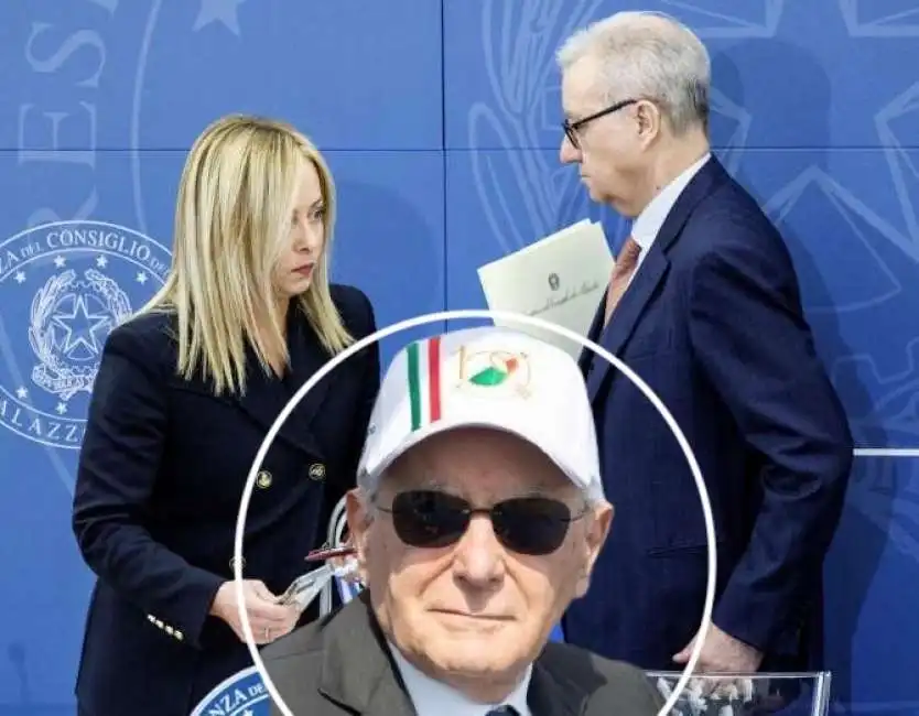 giorgia meloni alfredo mantovano sergio mattarella