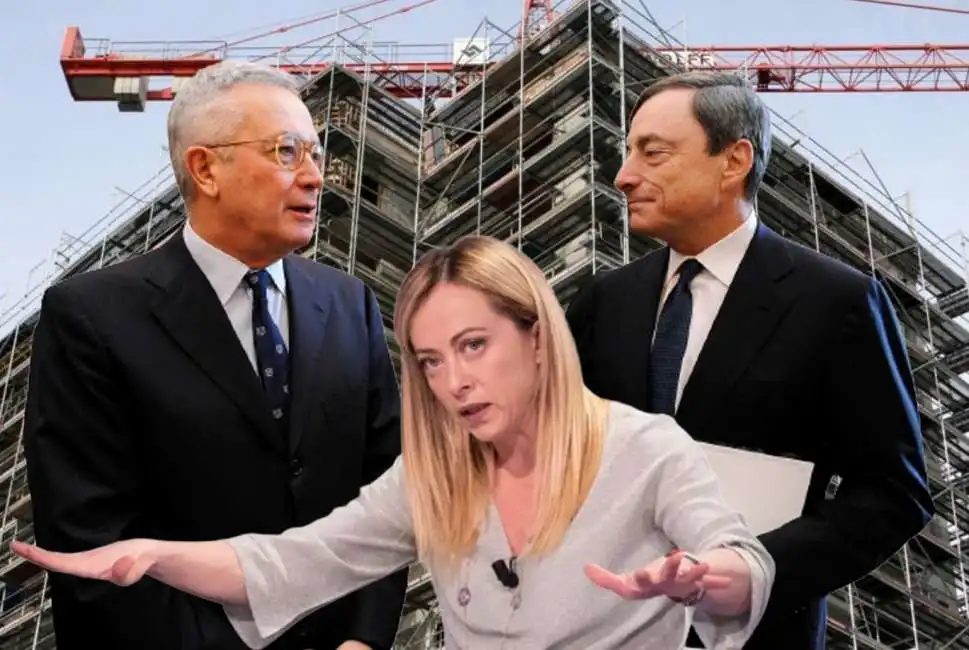 giulio tremonti mario draghi giorgia meloni superbonus