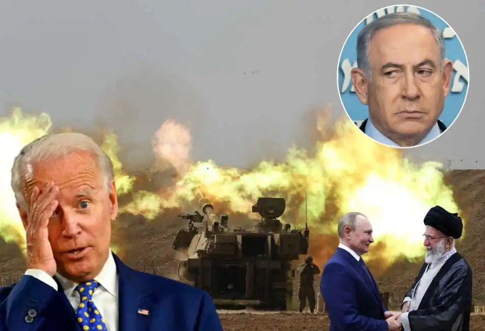 joe biden ali khamenei benjamin netanyahu vladimir putin israele gaza 