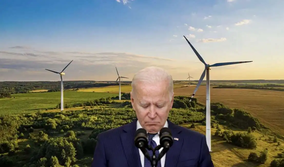 joe biden eolico eolici impianti pale green investimenti verdi 