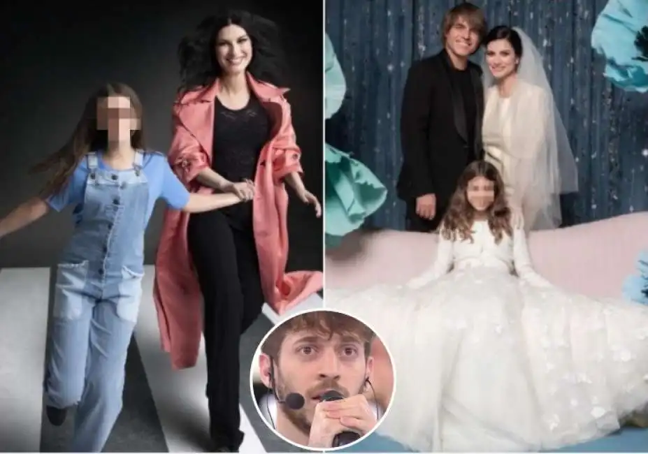 laura pausini paolo carta la figlia paola e il figlio holden 