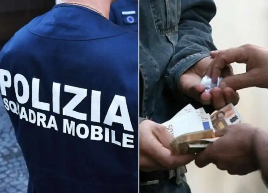 poliziotto polizia spacciatore pusher 