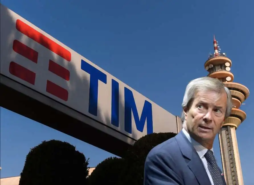 vincent bollore vivendi rete tim telecom