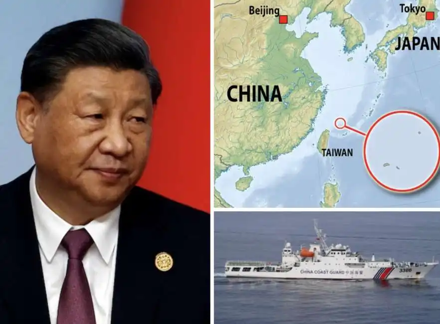 xi jinping cina giappone isole senkaku 