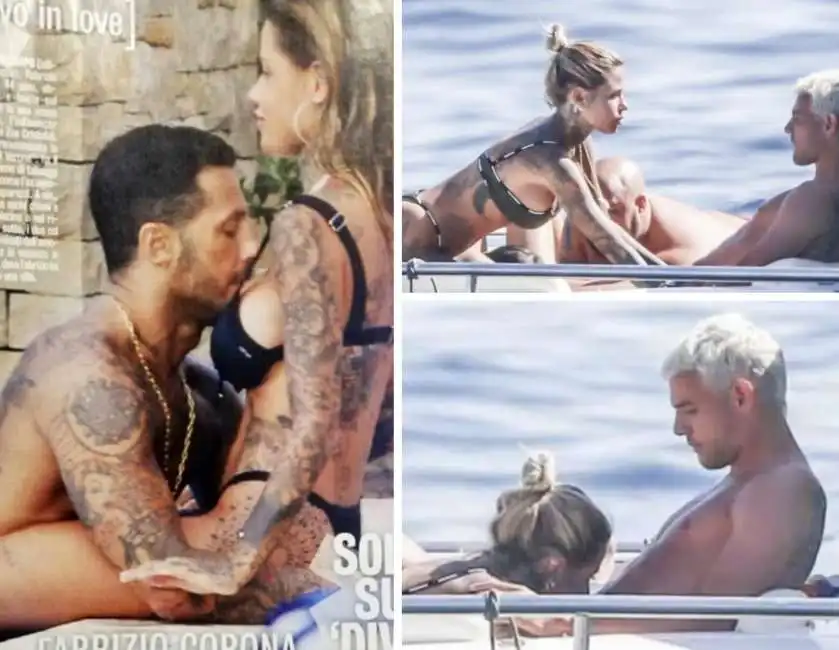 zoe cristofoli fabrizio corona theo hernandez