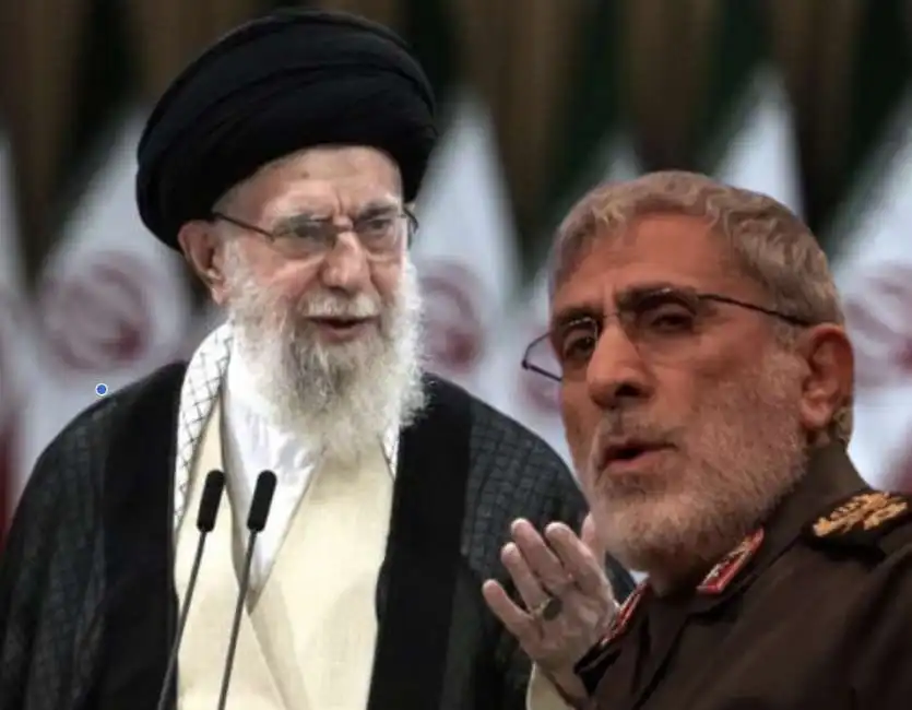 ali khamenei esmail qaani 