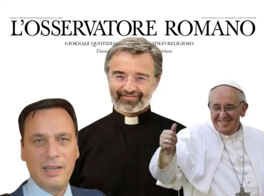 andrea monda marco damilano papa francesco bergoglio osservatore romano 