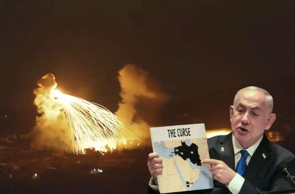 bombardamenti israeliani in libano benjamin netanyahu 