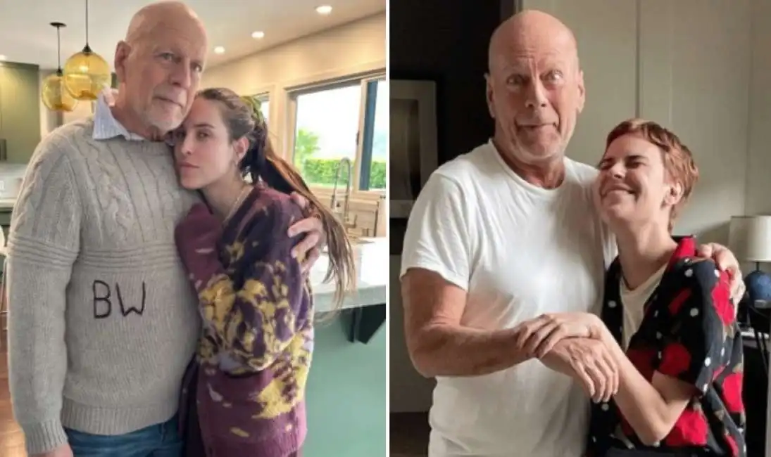 bruce willis moglie figlia emma heming tallulah 