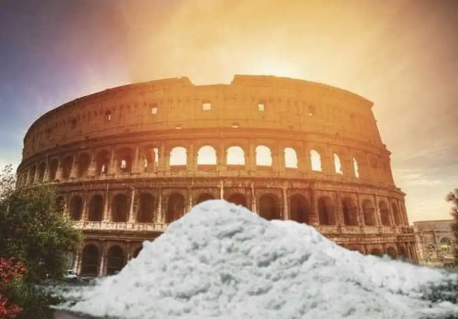 cocaina colosseo roma droga