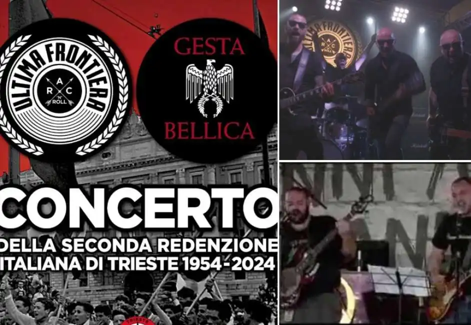 concerto nazirock trieste gesta bellica ultima frontiera 