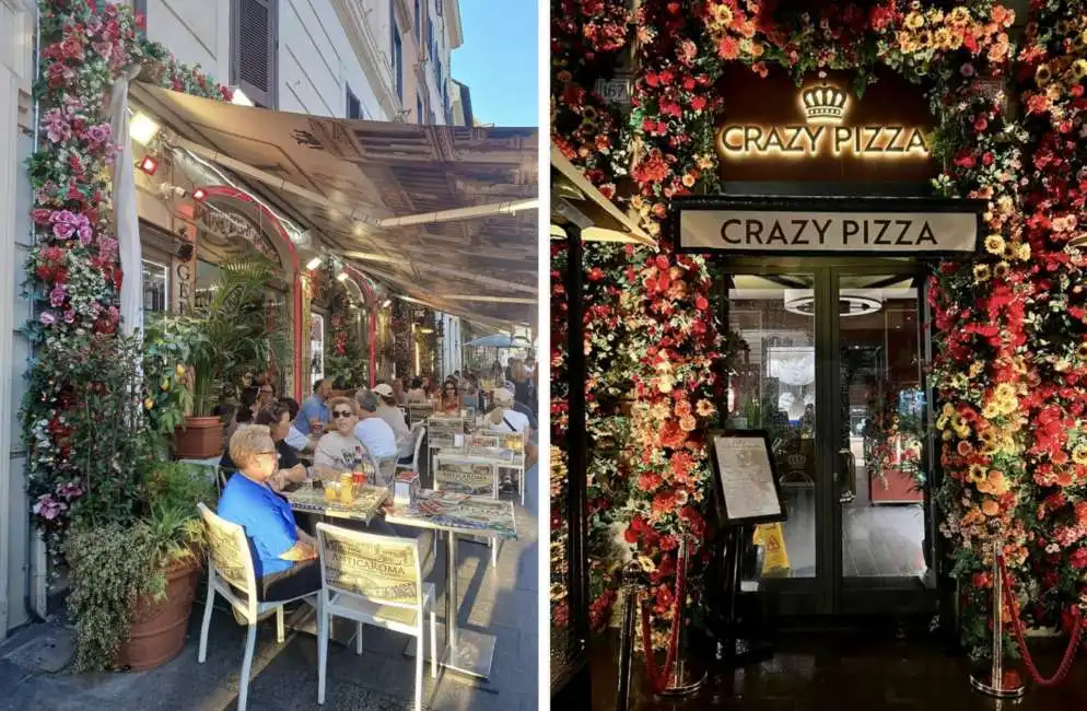 crazy pizza antica roma