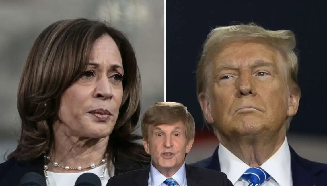 donald trump allan lichtman kamala harris