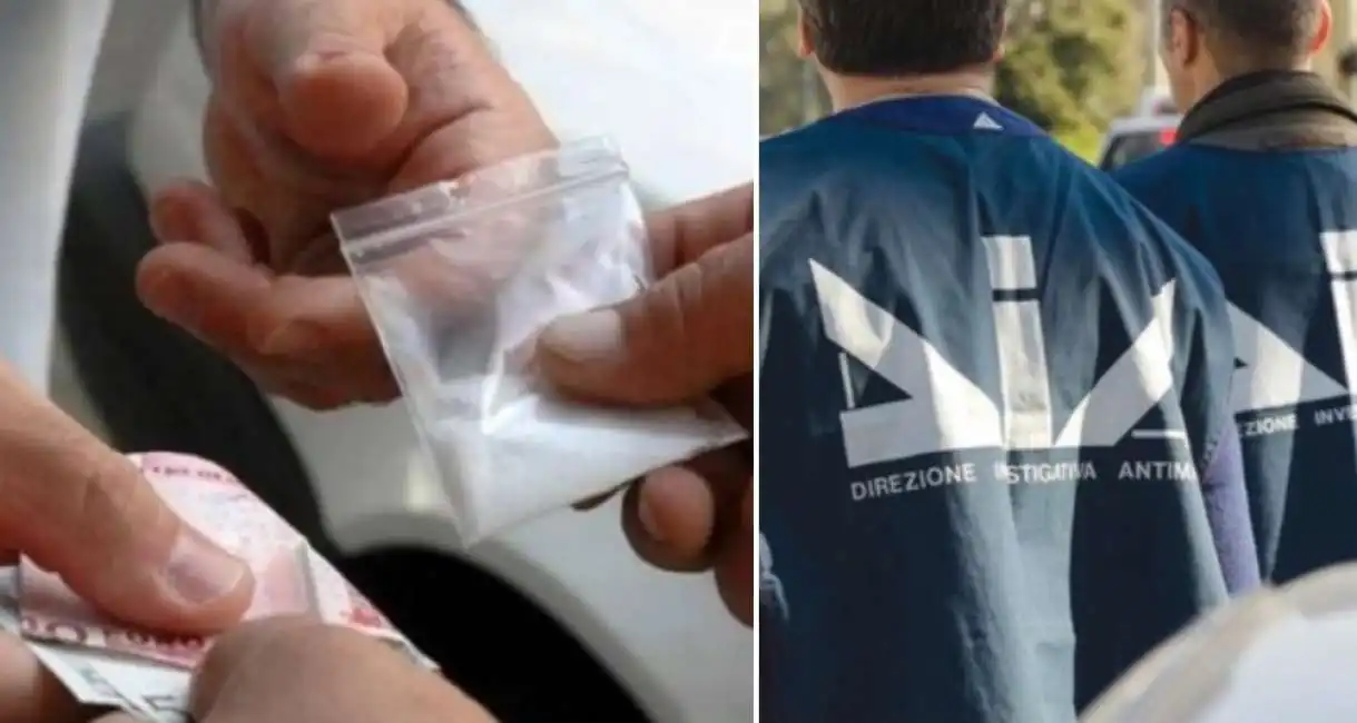 droga spaccio cocaina dia direzione investigativa antimafia